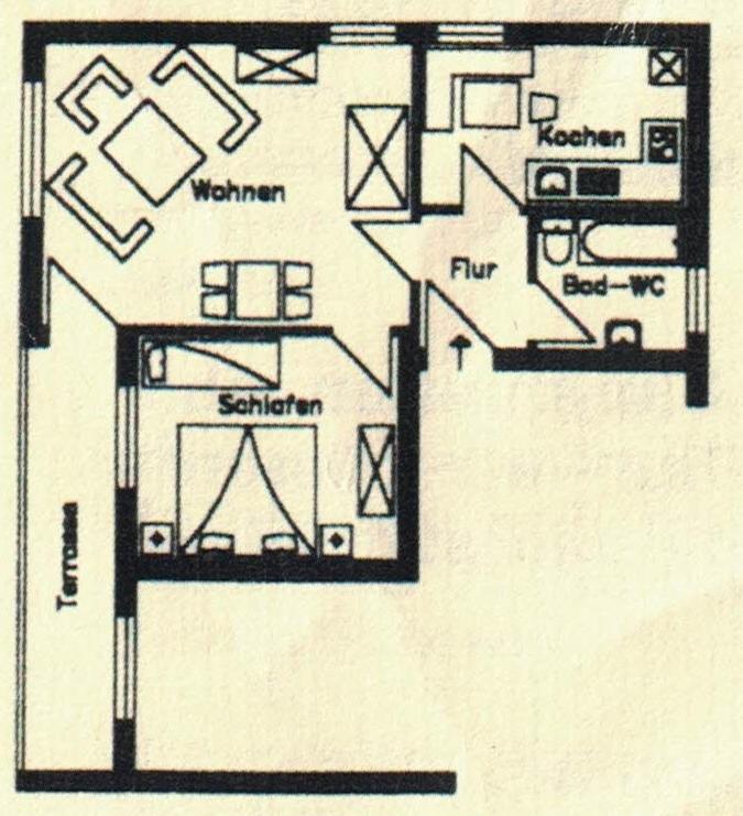 Haus Mittelberg Lejlighed Olsberg Eksteriør billede